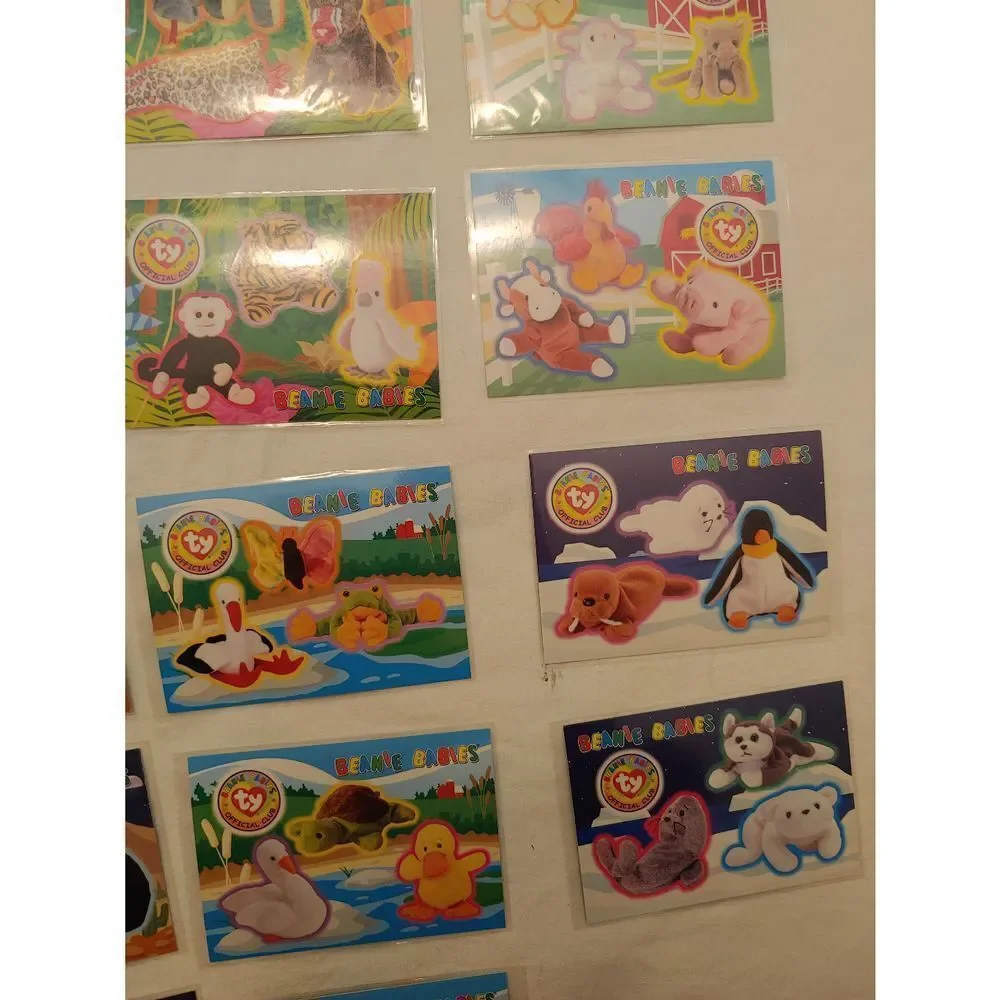 TY Beanie Babies BBOC Stickers - Series 3 20 cards 3 stickers per card